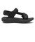 S0057　TAPE SANDAL　BLACK　705962-0001