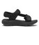 S0057　TAPE SANDAL　BLACK　705962-0001