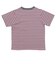 126R3010701　W Border cropped TEE　PINK　705873-0001