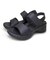 RE552　ｹｲﾘｮｳEVAﾊﾞｯｸﾍﾞﾙﾄｻﾝﾀﾞﾙ　BLK　709367-0001