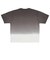 126R1010301　Crew Neck H/S Gradation S TEE　BLACK　706323-0001