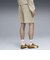 636802　M WARDROBE ESS WAFFLE SHORTS　61PEBBLE GRAY　709129-0002