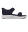 S0060　QS STRAP SANDAL　NAVY　705234-0002