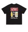 VN000TKRBLK　PAINT SS TEE　BLACK　705253-0001