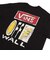 VN000TKRBLK　PAINT SS TEE　BLACK　705253-0001
