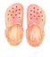 207464-6VU　18-21CLS MARBLED CLOG K GVM K　GUAVA/MULTI　703553-0001