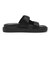 W2088　BIJOU FLAT SANDAL　BLACK　708628-0001