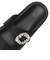 W2088　BIJOU FLAT SANDAL　BLACK　708628-0001