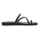 209862-001　MIAMI TOE LOOP SANDAL　BLACK　707923-0001