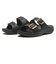 213316-001　SATURADAY METALLIC BUCKLE SDL　BLACK　707927-0001