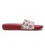 V7350 JP.PTN　OVER SLIDE　WHITE/RED　704844-0001