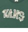 126R3011401　W college logo flower TEE　GREEN　705877-0002