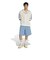 KX1223　M KNITTED SHIRT(HIGH SUMMER)　OFFWHITE　707461-0001