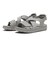 W2085　VELCRO CROSS SANDAL　GRAY　704939-0002