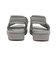 W2085　VELCRO CROSS SANDAL　GRAY　704939-0002