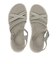 W2084　CROSS GORE SANDAL　GRAY　707566-0002