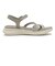 W2084　CROSS GORE SANDAL　GRAY　707566-0002