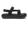 407040　W MAYU SUMMER SANDAL MU　01BK/BK　705114-0001