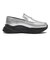 408165　W LOAFYR METALIC　*01SILVER/BK　705095-0001