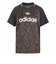 KX1898　W SNAKE SATIN SS JERSEY(GFX IN　EARTH/ACOFF　716433-0001