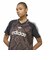 KX1898　W SNAKE SATIN SS JERSEY(GFX IN　EARTH/ACOFF　716433-0001