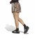 KX1895　W SNAKE SATIN SHORTS(GFX INJ)　LINEN/MBEG　716430-0001