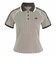 KX1871　W TWEED POLO SHIRT(GFX INJ)　LIGHTBROWN　715995-0001