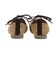 JE-1066　RAFFIA FLAT PUMPS　BEIGE　716142-0001
