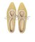 JE-1066　RAFFIA FLAT PUMPS　YELLOW　716142-0002