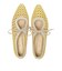 JE-1066　RAFFIA FLAT PUMPS　YELLOW　716142-0002