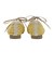 JE-1066　RAFFIA FLAT PUMPS　YELLOW　716142-0002