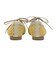 JE-1066　RAFFIA FLAT PUMPS　YELLOW　716142-0002