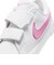 KIQ3212　17-22 TENNIS ESSENTIAL (PS)　103WHITE/PNKRIS　716918-0002