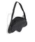KR1602　U TREFOIL METALLIC PU BAG　BLACK　716390-0001