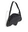 KR1602　U TREFOIL METALLIC PU BAG　BLACK　716390-0001