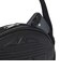 KR1602　U TREFOIL METALLIC PU BAG　BLACK　716390-0001
