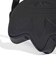 KR1602　U TREFOIL METALLIC PU BAG　BLACK　716390-0001