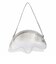 KR1604　U TREFOIL METALLIC PU BAG　SILVERMET　716391-0001