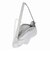 KR1604　U TREFOIL METALLIC PU BAG　SILVERMET　716391-0001