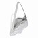 KR1604　U TREFOIL METALLIC PU BAG　SILVERMET　716391-0001