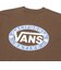 126K1012900　M Oval California Native TEE　BROWN　714520-0003