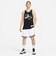 FN2652　M DNA 8IN SHORT　100WHITE/BLACK　690881-0002