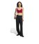 KS9363　W KNIT FIREBIRD TRACKPANT　BLACK/WHITE　715722-0001