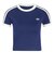 KW2606　W KNITTED TEE　DBLUE/WHITE　715849-0001