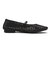 JE-5501　MESH FLAT PUMPS　BLACK　716894-0001