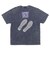 126K1012100　U Waffle Sole TAS TEE　NAVY　714521-0003