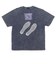 126K1012100　U Waffle Sole TAS TEE　NAVY　714521-0003