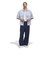 KT7990　M POPLIN BUTTN UP(ORI PREP)　NIGHTINDIGO　715801-0001