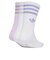 KR4217　W 3ST GLT CREW SOCKS 3P　WHT/ICELAV　716399-0001
