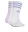 KR4217　W 3ST GLT CREW SOCKS 3P　WHT/ICELAV　716399-0001